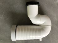 Plastic Toilet Drain Pipe No Scale Welding Assembly For Cistern Fittings