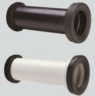 Straight Toilet Drain Pipe Small Friction Resistance Black And White Combination